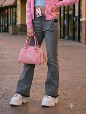 Juicy Couture Grey Denim Jeans size 27